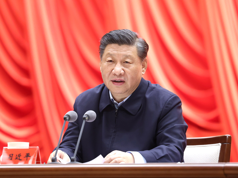 　　3月1日，2021年春季學(xué)期中央黨校（國(guó)家行政學(xué)院）中青年干部培訓(xùn)班在中央黨校開(kāi)班。中共中央總書(shū)記、國(guó)家主席、中央軍委主席習(xí)近平在開(kāi)班式上發(fā)表重要講話。新華社記者 王曄 攝